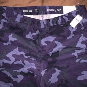 Gap skinny camo pants